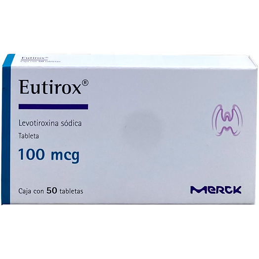 EUTIROX 100 MCG TAB 50 074
