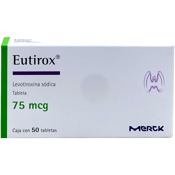 EUTIROX 75 MCG TAB 50 3470 432