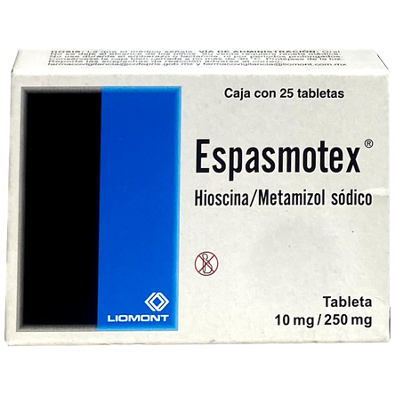 ESPASMOTEX TAB 25