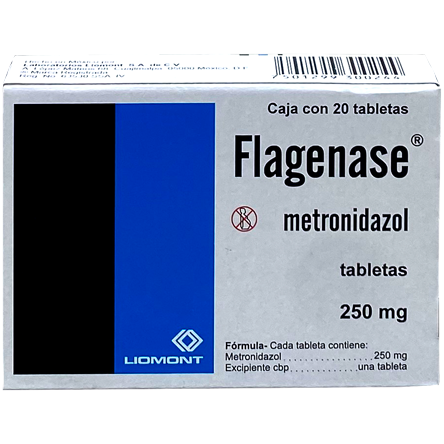 FLAGENASE c/20 TABS. 250 MG.