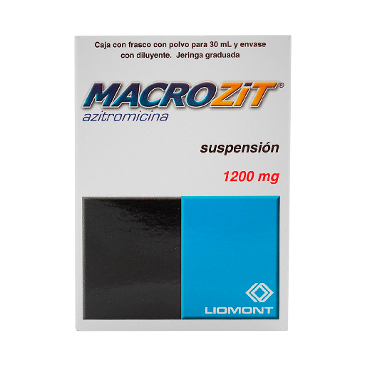 MACROZIT 1200 MG SUSP 30 ML