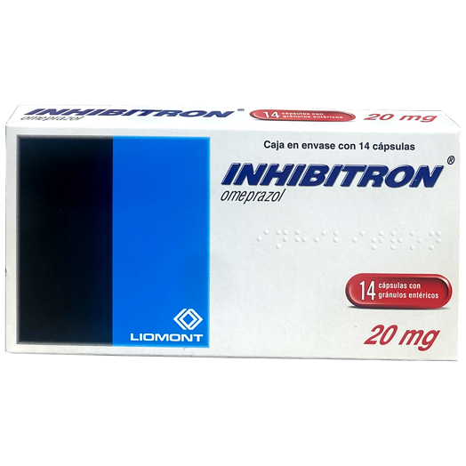 INHIBITRON 20MG CAP 14