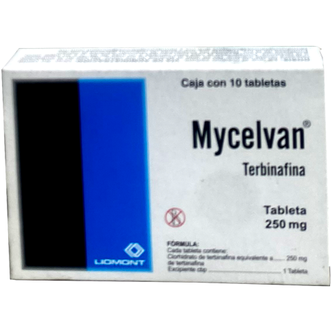 MYCELVAN 250 MG TAB 10
