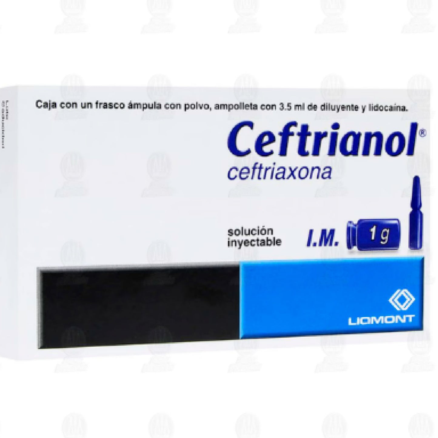 CEFTRIANOL 1G SOL INY C AMP3 5ML