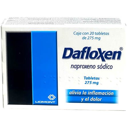 DAFLOXEN 275 MG CAPS 20