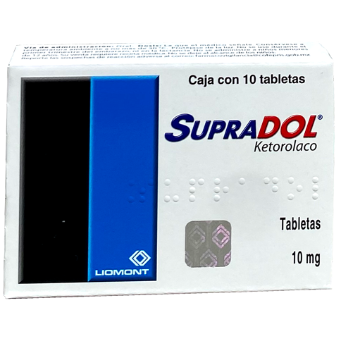 SUPRADOL 10 MG TAB 10 600