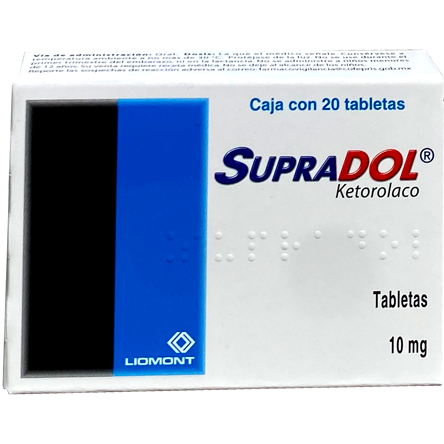 SUPRADOL 10 MG TAB 20