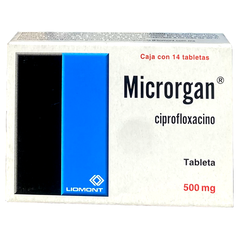 MICRORGAN 500 MG TAB 14