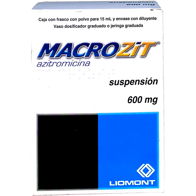 MACROZIT 600 MG SUSP 15 ML