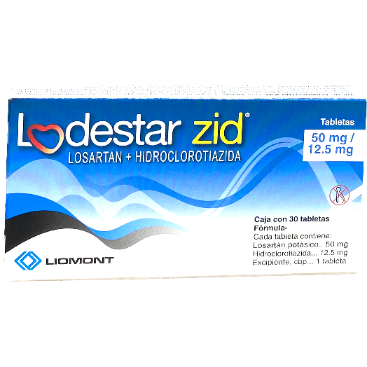 LODESTAR ZID 50 12 5MG TAB REC 30