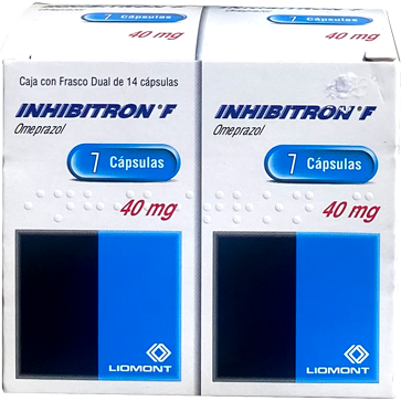INHIBITRON F DUAL 40MG CAPS 7