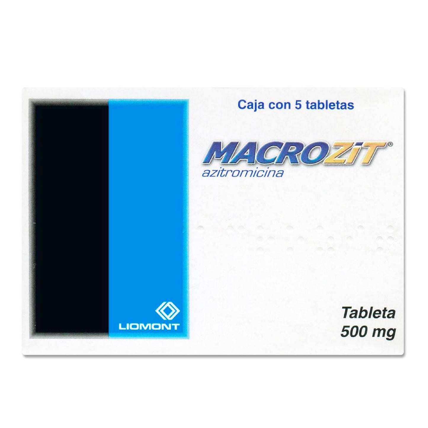 MACROZIT 500 MG TAB 5