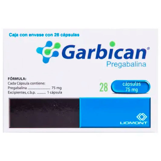 GARBICAN 75 MG CAPS 28