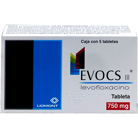 EVOCS 111 750 MG TAB 5