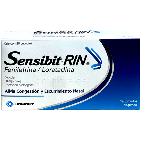 SENSIBIT RIN 30MG 5MG CAPS 20
