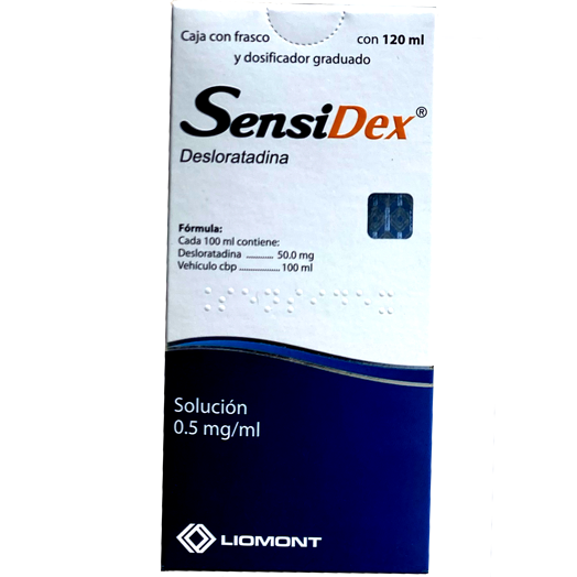 SENSIDEX 0 5MG SOL 120ML Y DOSIF