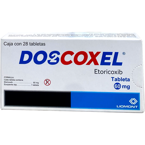 DOSCOXEL 60 MG TAB 28