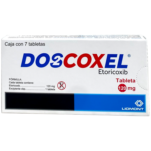 DOSCOXEL 120 MG TAB 7