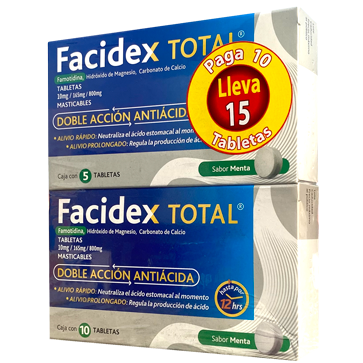 FACIDEX TOTAL TAB MAST 10 GTIS5
