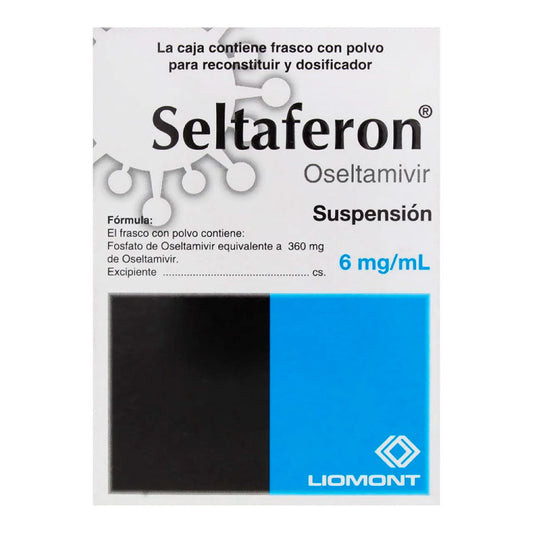 SELTAFERON SUSP 6MG ML FCO DOSIF N Oseltamivir