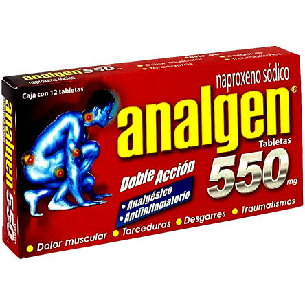 ANALGEN 55OMG C 12 TAB