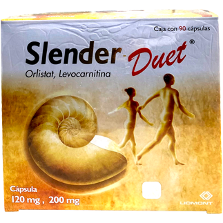 SLENDER DUET 120MG 200MG 90 CAPS