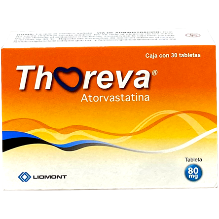 THOREVA 80MG TAB 30