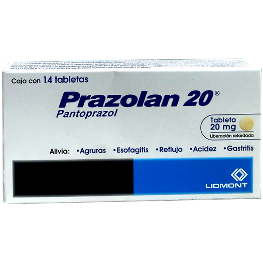 PRAZOLAN 20 20MG TAB 14