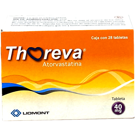 THOREVA 40MG TAB C28