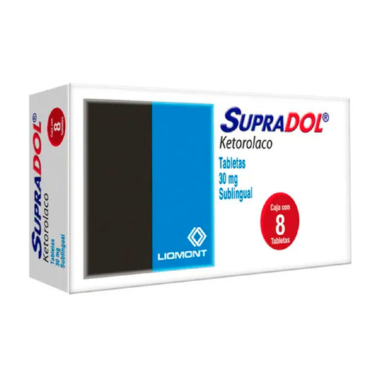 SUPRADOL 30 MG SUBL C8