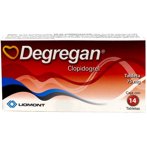 DEGREGAN 75 MG TAB 14