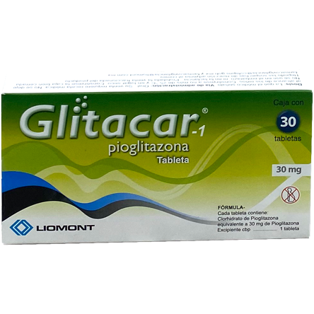 GLITACAR 1 T 30 30MG