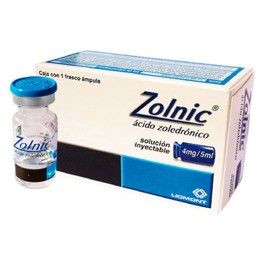 ZOLNIC 4MG 5ML SOLINY FA 1