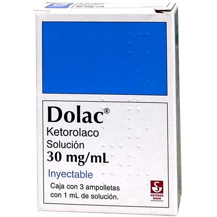 DOLAC 30 MG AMP 3X1 ML