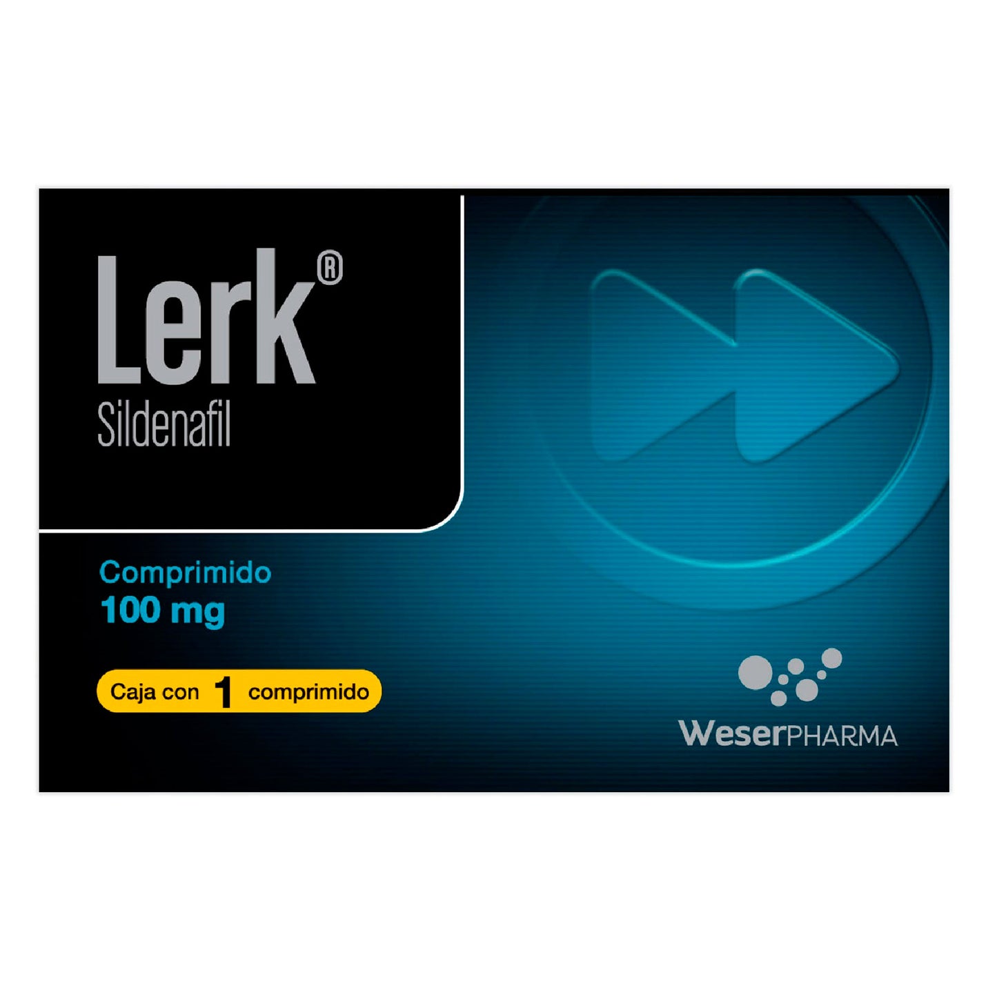 SILDENAFIL LERK 100 MG CPR 1