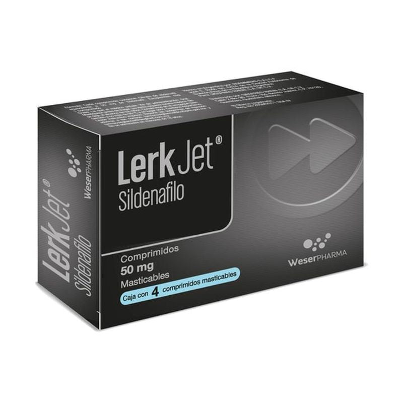 LERK JET 50 MG MASTICABLE CPR 4