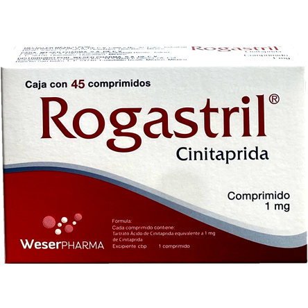 ROGASTRIL 1 MG COMP 45