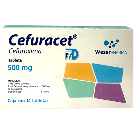 CEFURACET 7D 500 MG TAB 14