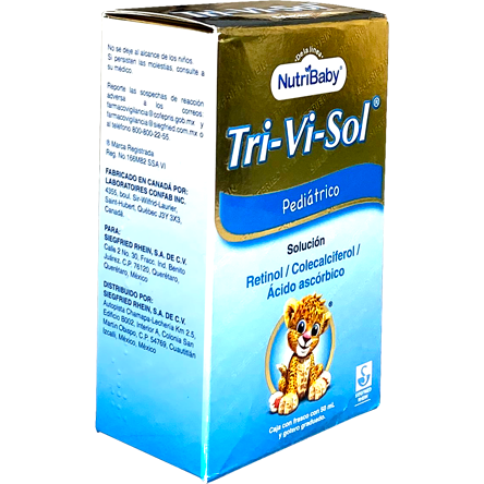 TRI VI SOL PED GTS 50 ML