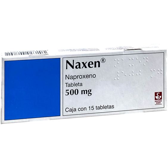 NAXEN 500 MG TAB 15