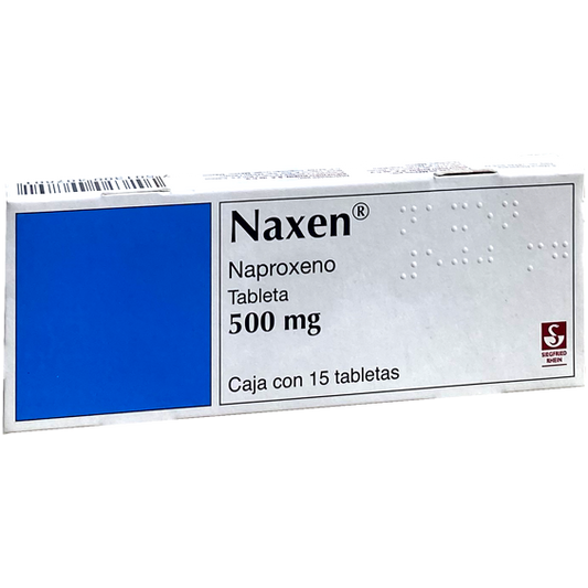 NAXEN 500 MG TAB 15
