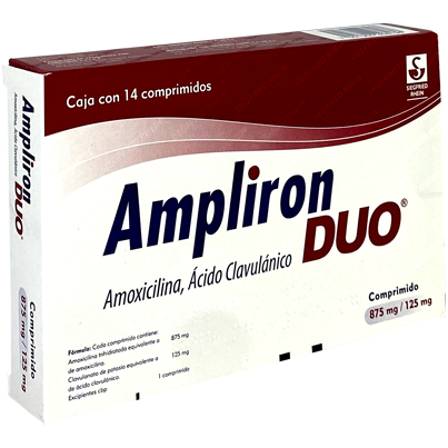 AMPLIRON DUO 875 125MG CPR14