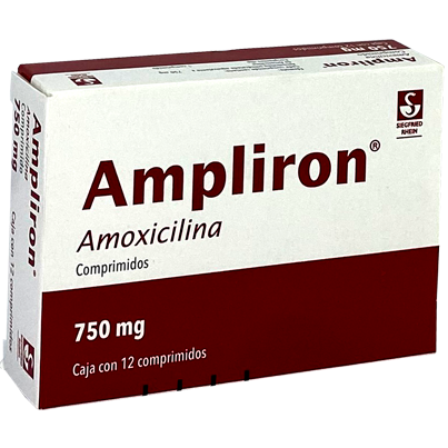 AMPLIRON 750 MG TAB 12