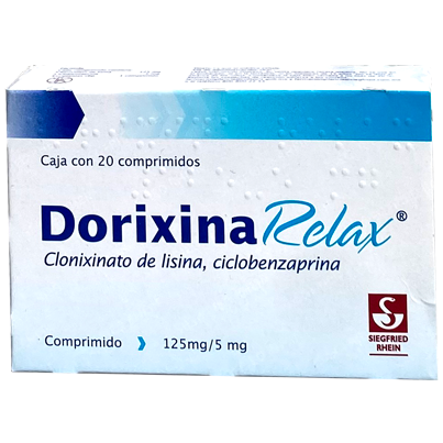 DORIXINA RELAX 125 5MG CPR20
