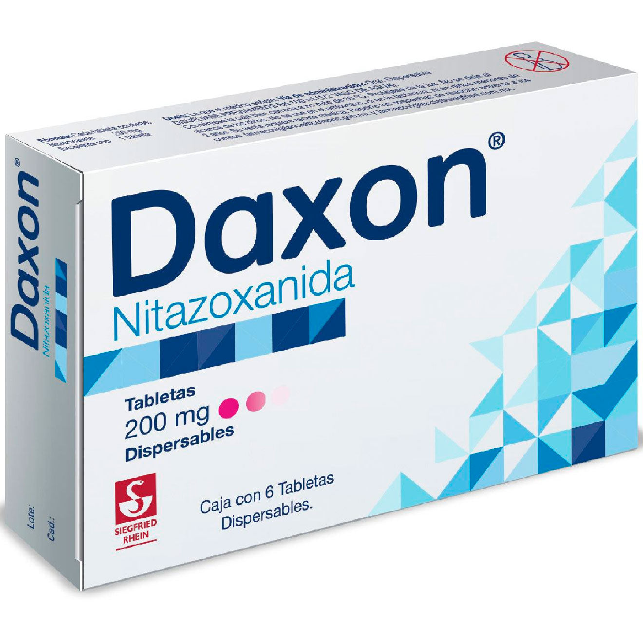DAXON 200 MG 6 TAB DISP