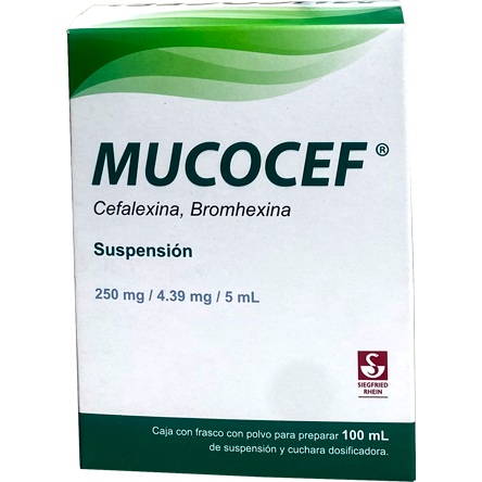 MUCOCEF 250 MG SUSP 100 ML