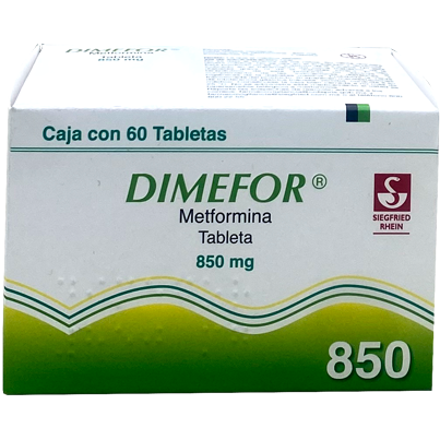 DIMEFOR 850 MG TAB 60