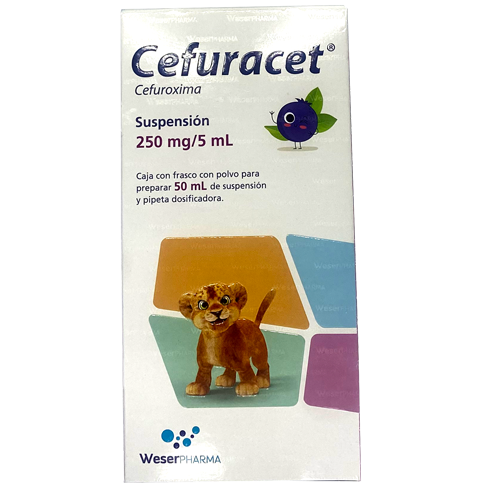 CEFURACET 250 MG SUSP 50 ML