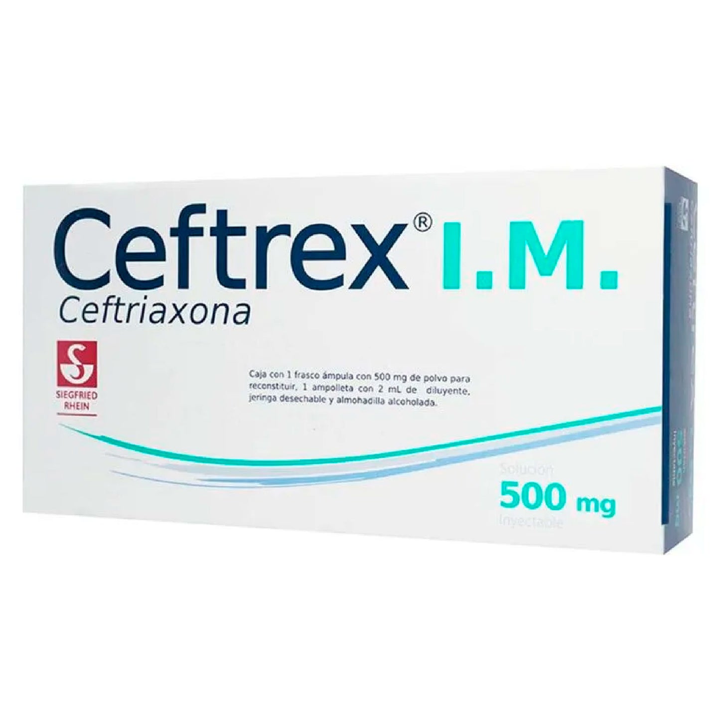 CEFTREX IM 500 MG F A 2 ML