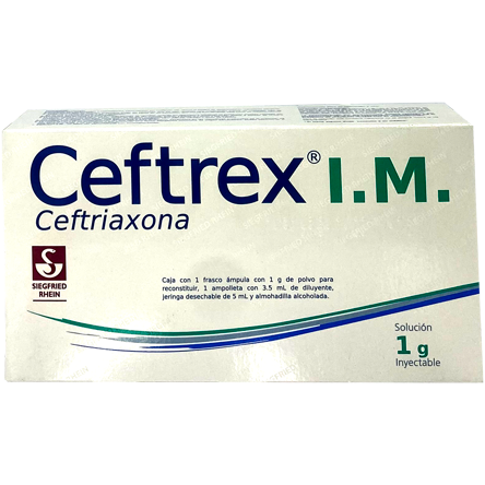 CEFTREX IM 1G FA 3 5 ML